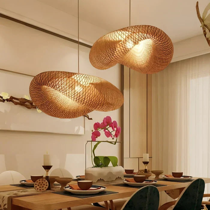 Avtoit | Trendy Rattan Pendant Light - NaturGlow