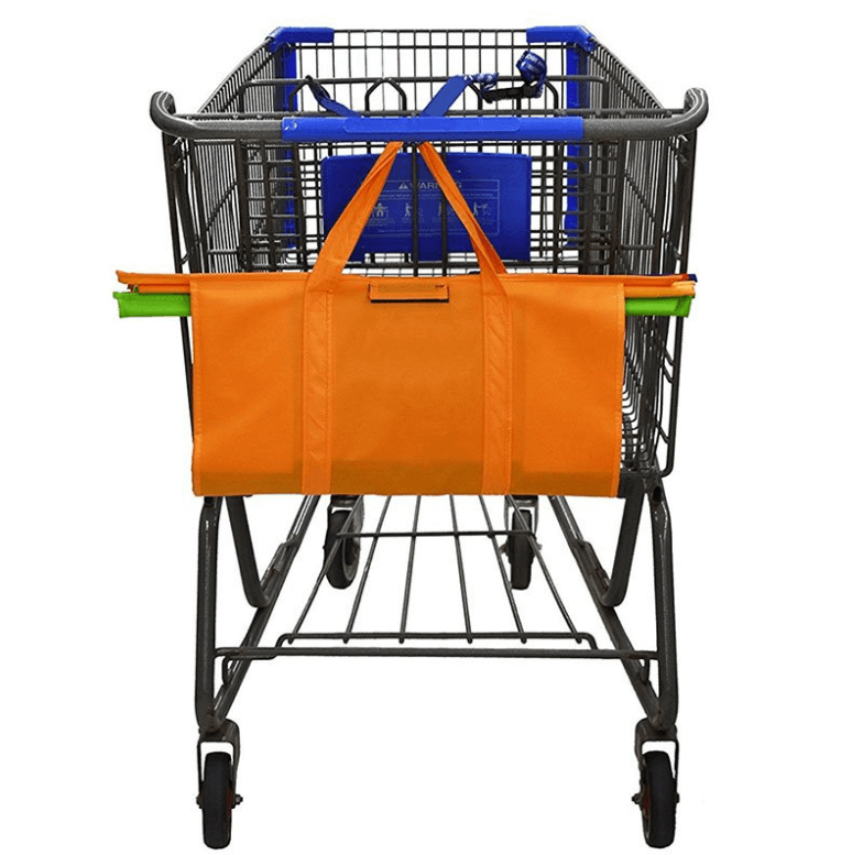 Avtoit | EcoSmart Shopping Cart Trolley Bags (Set of 4) | Reusable Grocery Organiser System