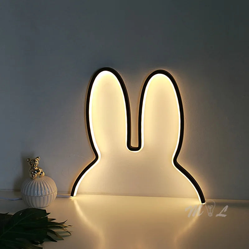 Avtoit | USB Rechargeable Bunny Night Light with Ambient Lighting - BunnyLight