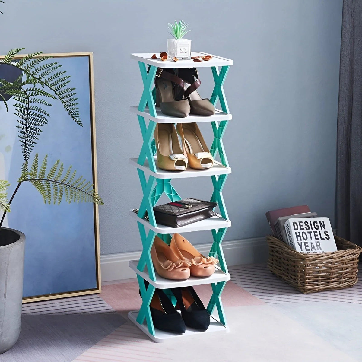 Avtoit | Multifunctional and Foldable Shoe Rack for Space-Saving Storage