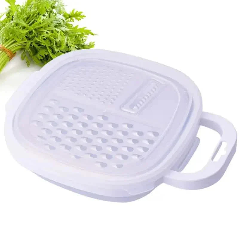Avtoit | Vegetable slicer with lid and draining basket