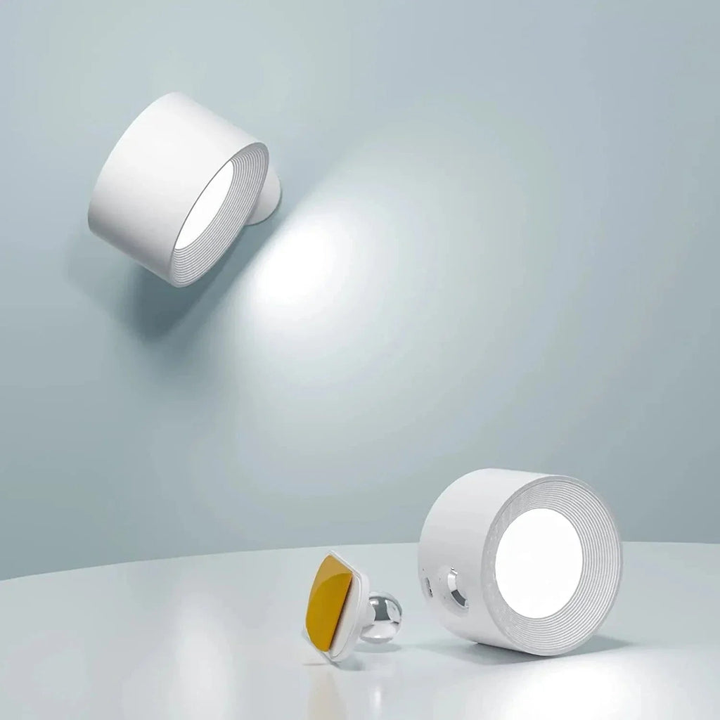 Avtoit | Battery Operated Wall Light | Rechargeable, 360° Adjustable & Wireless for Bedrooms, Hallways & Reading Corners
