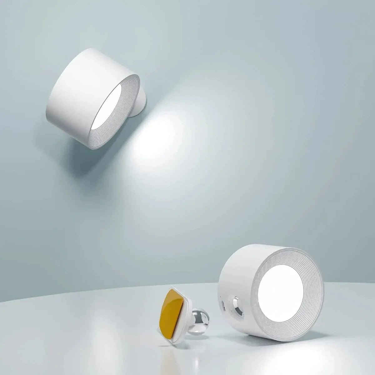 Avtoit | Battery Operated Wall Light | Rechargeable, 360° Adjustable & Wireless for Modern Interiors