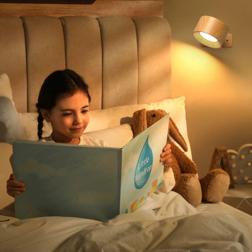 Avtoit | Battery Operated Wall Light | Rechargeable, 360° Adjustable & Wireless for Modern Interiors