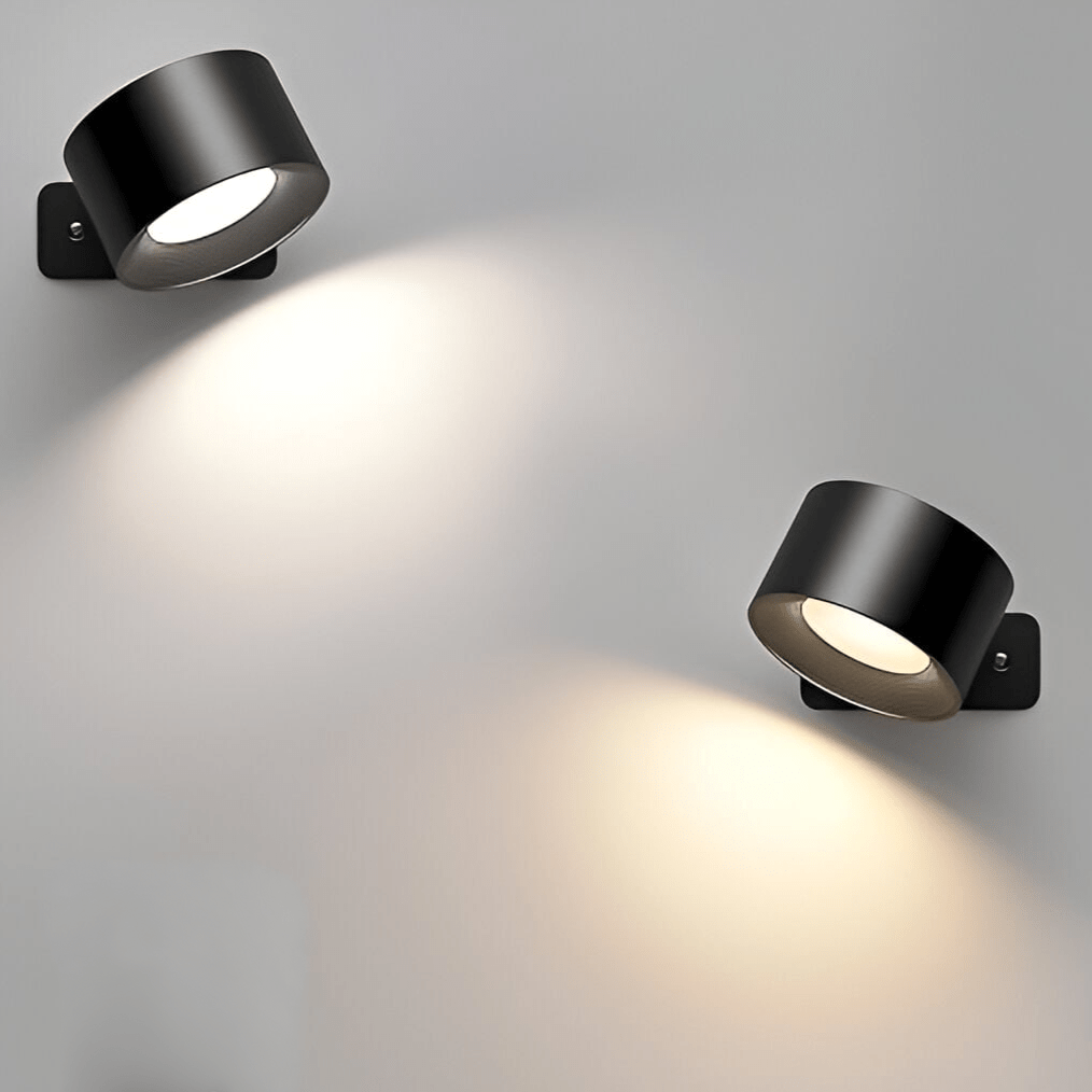 Avtoit | Battery Operated Wall Light | Rechargeable, 360° Adjustable & Wireless for Modern Interiors