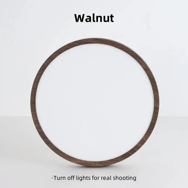 Avtoit | LED Ceiling Light | Ultrathin Wood Grain Design, Dustproof & Dimmable for Modern Interiors