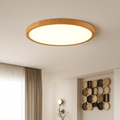 Avtoit | LED Ceiling Light | Ultrathin Wood Grain Design, Dustproof & Dimmable for Modern Interiors