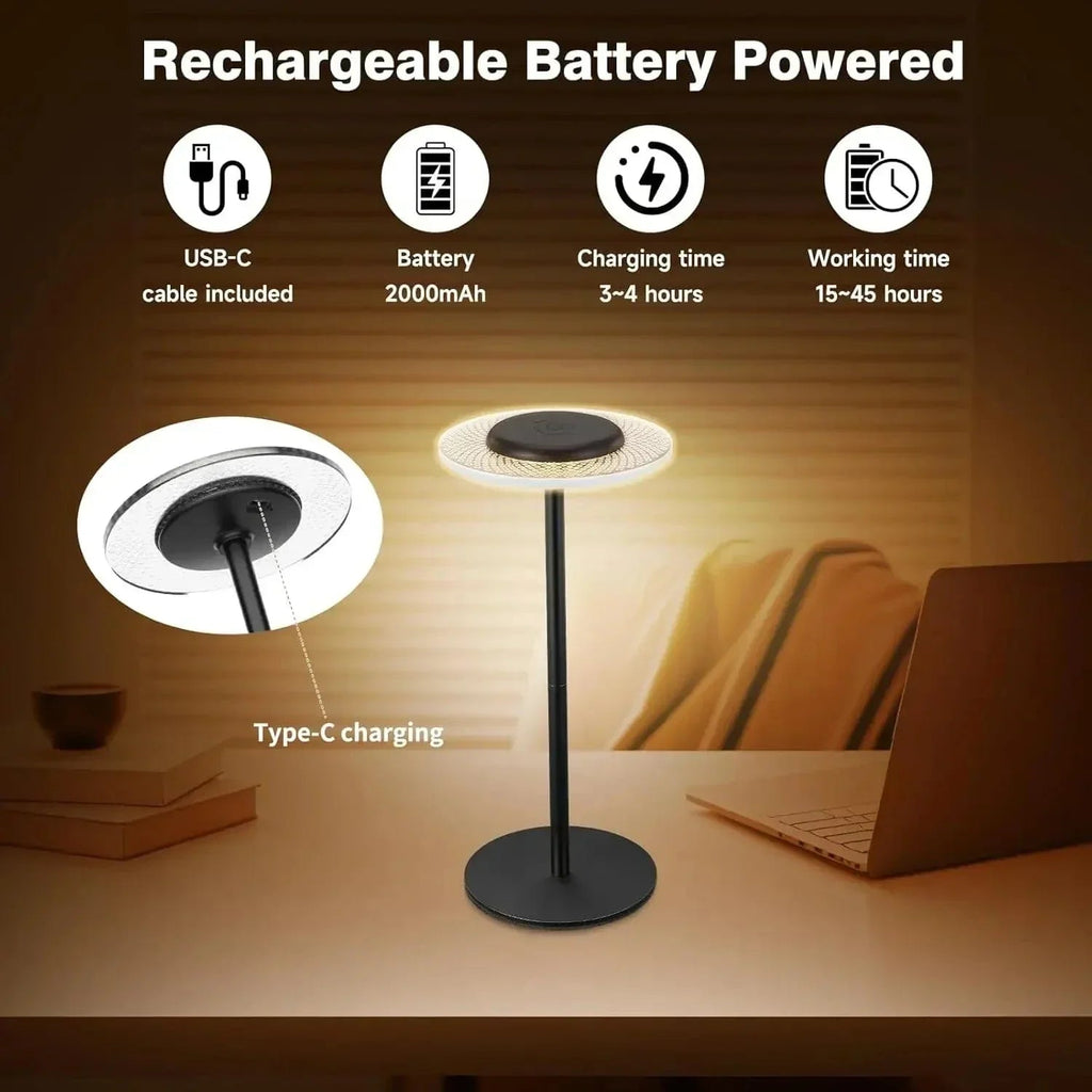 Avtoit | Intelligent RGB Table Lamp | Rechargeable LED Table Light