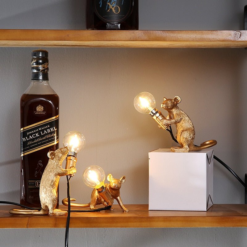 Avtoit | Vintage Mouse LED Table Lamp