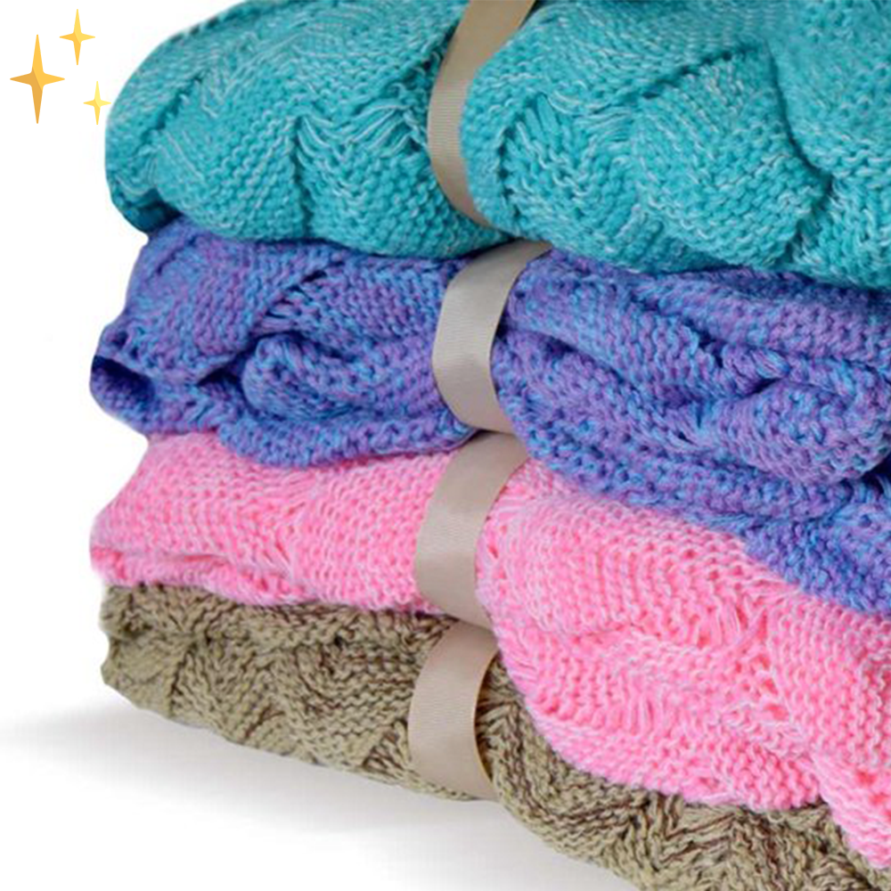 Avtoit | Warm Knitted Mermaid Tail Blanket - MermaidDreams