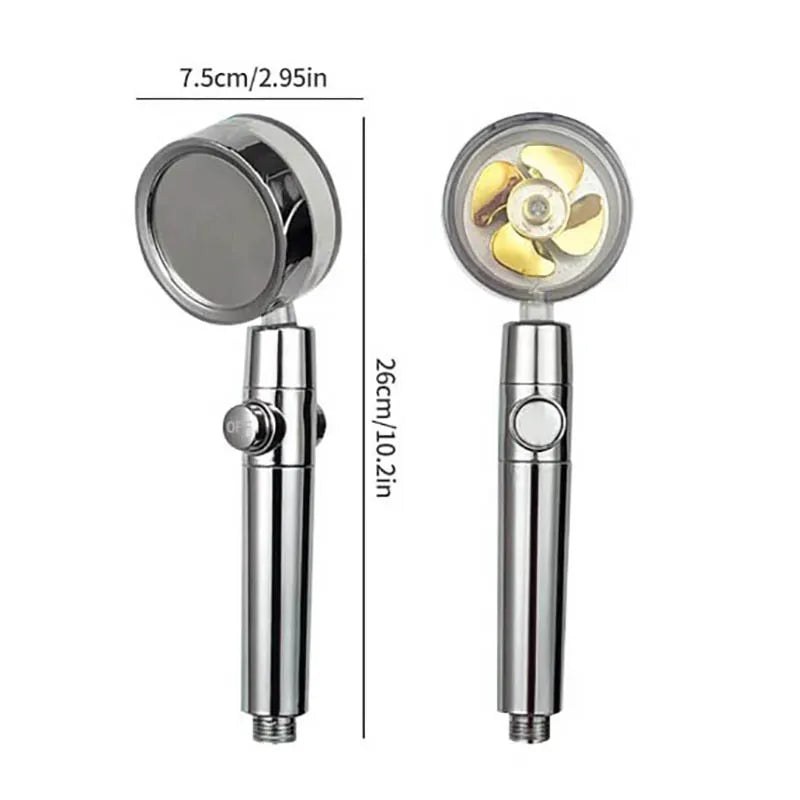 Avtoit | Water-Saving Shower Head with 360° Rotation - AquaTurbo
