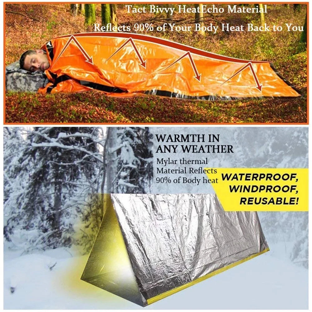 Avtoit | Waterproof Emergency Sleeping Bag - SurvivalShield Bivy