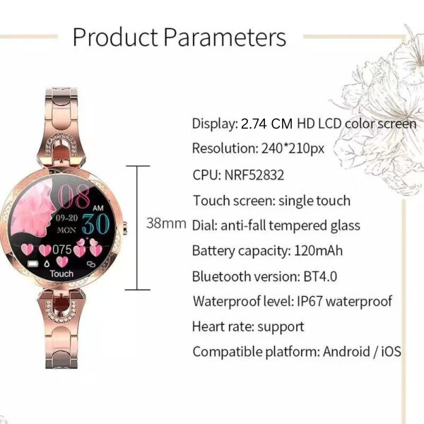 Avtoit | Waterproof Fitness Watch - AquaFit Smartwatch