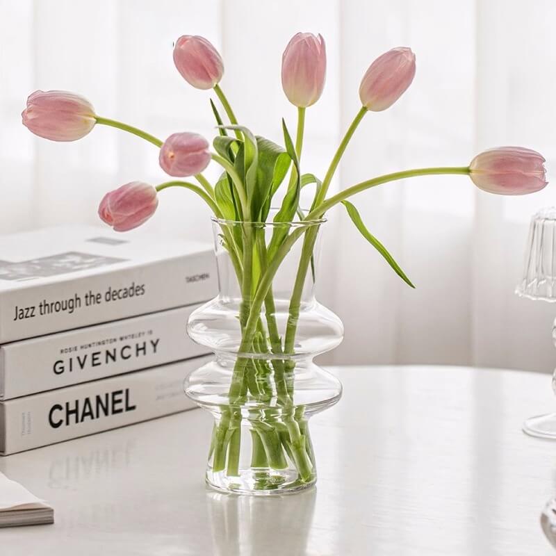 Avtoit | Wave-shaped Glass Flower Vase