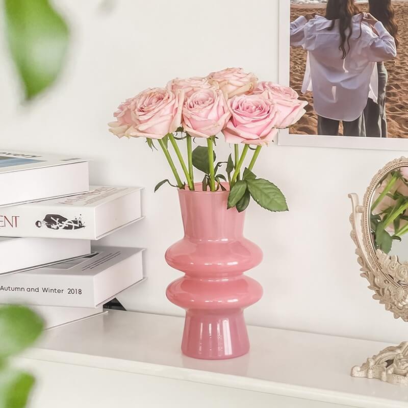 Avtoit | Wave-shaped Glass Flower Vase