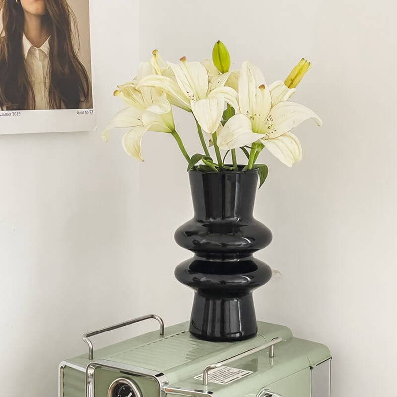 Avtoit | Wave-shaped Glass Flower Vase