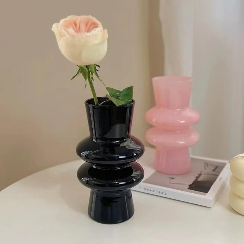 Avtoit | Wave-shaped Glass Flower Vase