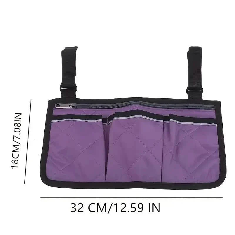 Avtoit | Wheelchair Armrest Organizer Bag