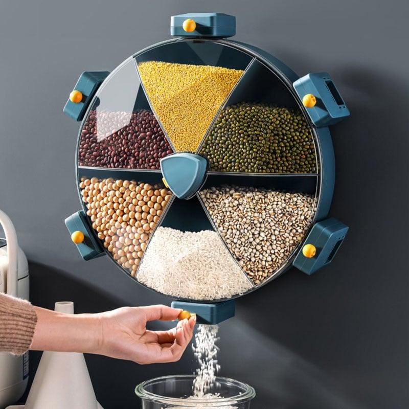 Avtoit | Whirling Box - Rotating Food Grain Storage Container
