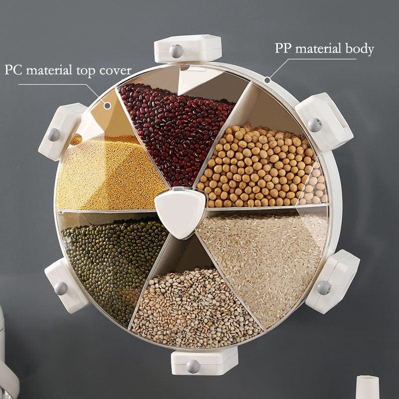 Avtoit | Whirling Box - Rotating Food Grain Storage Container