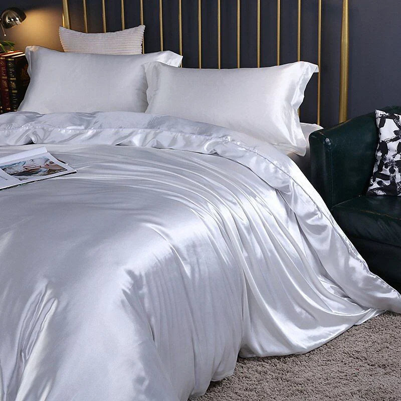 Avtoit | Elegant Satin Silk Bedding Set - Luxurious Comfort for Every Night