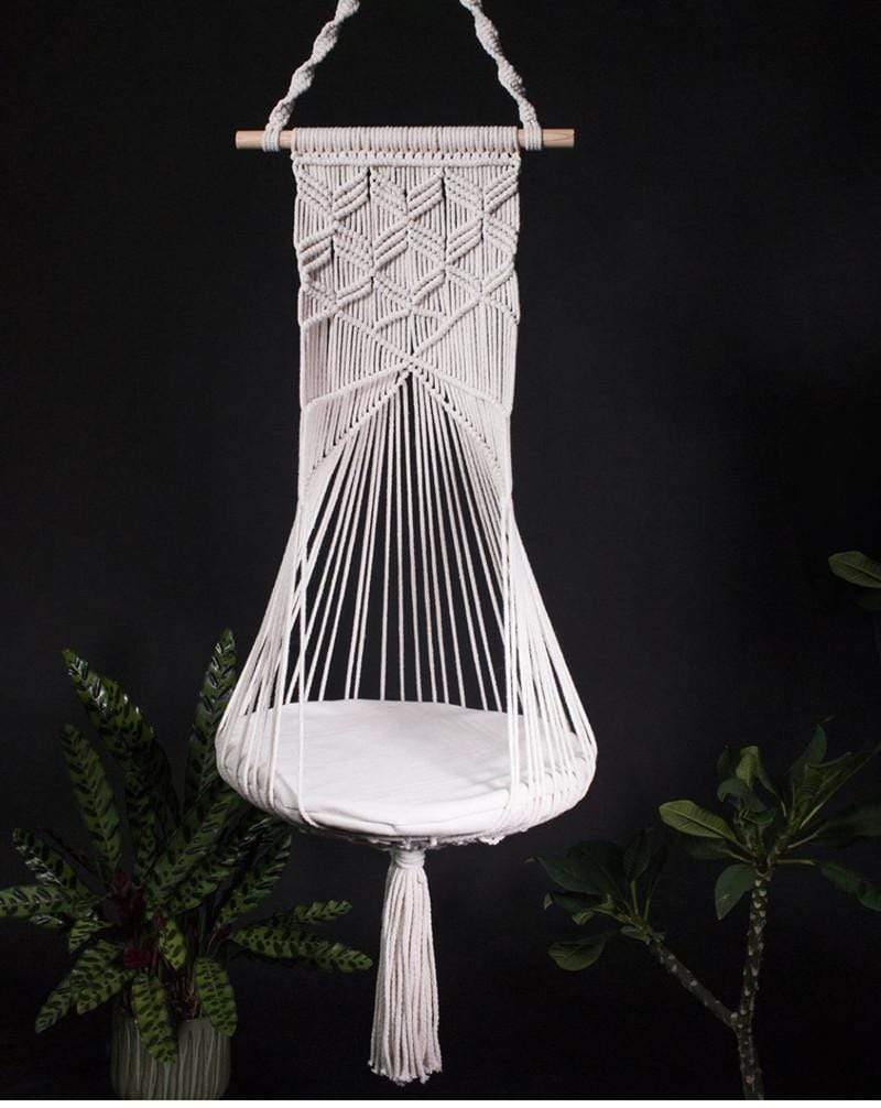 Avtoit | Macrame Wall Hanging Cat Bed