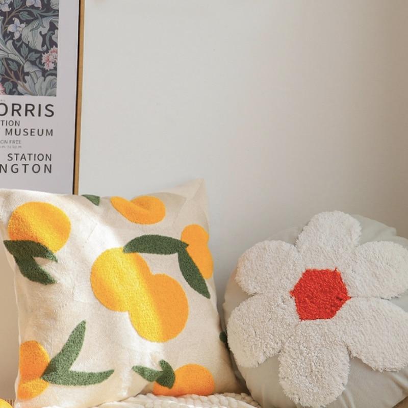 Avtoit | Orange Embroidery Pillowcase