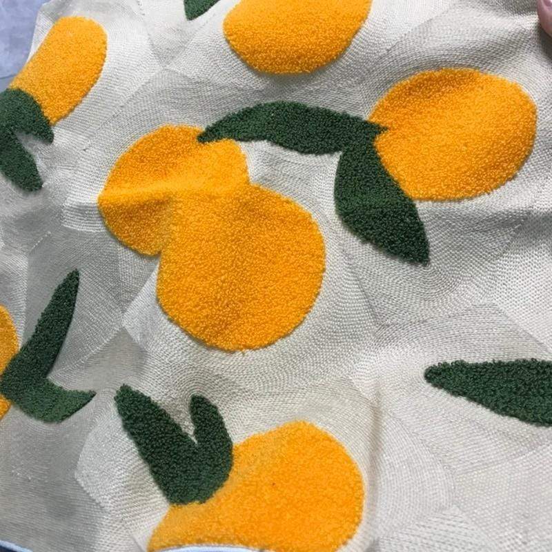 Avtoit | Orange Embroidery Pillowcase