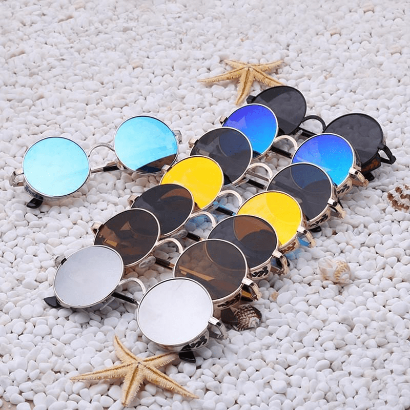 Avtoit | Steampunk Vintage Round Sunglasses Limited Edition