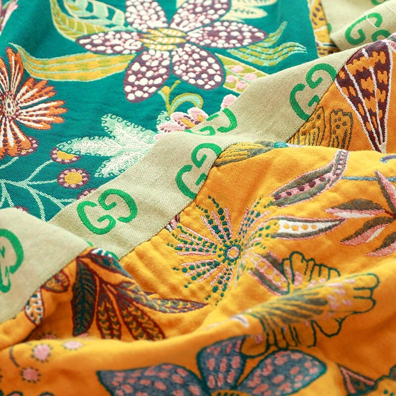 Avtoit | Blossom Breeze Throw Blanket