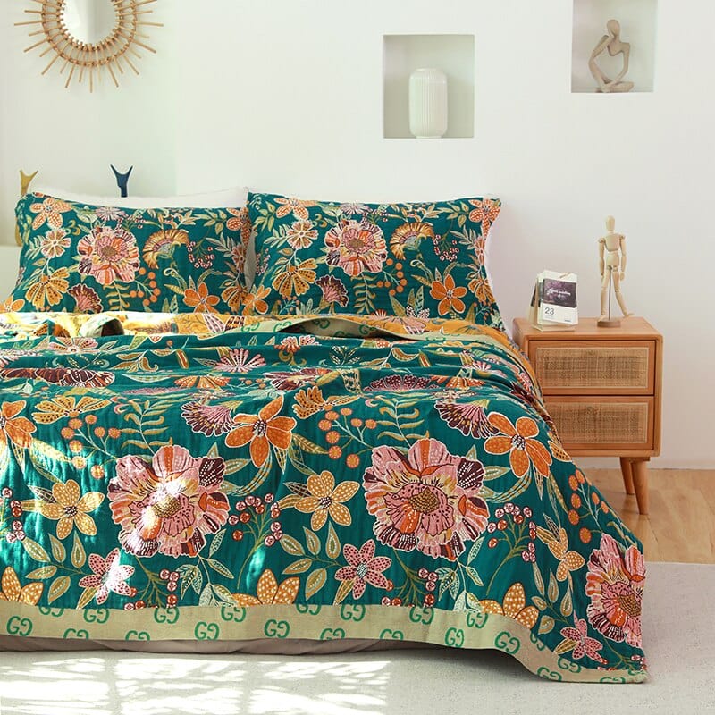 Avtoit | Blossom Breeze Throw Blanket