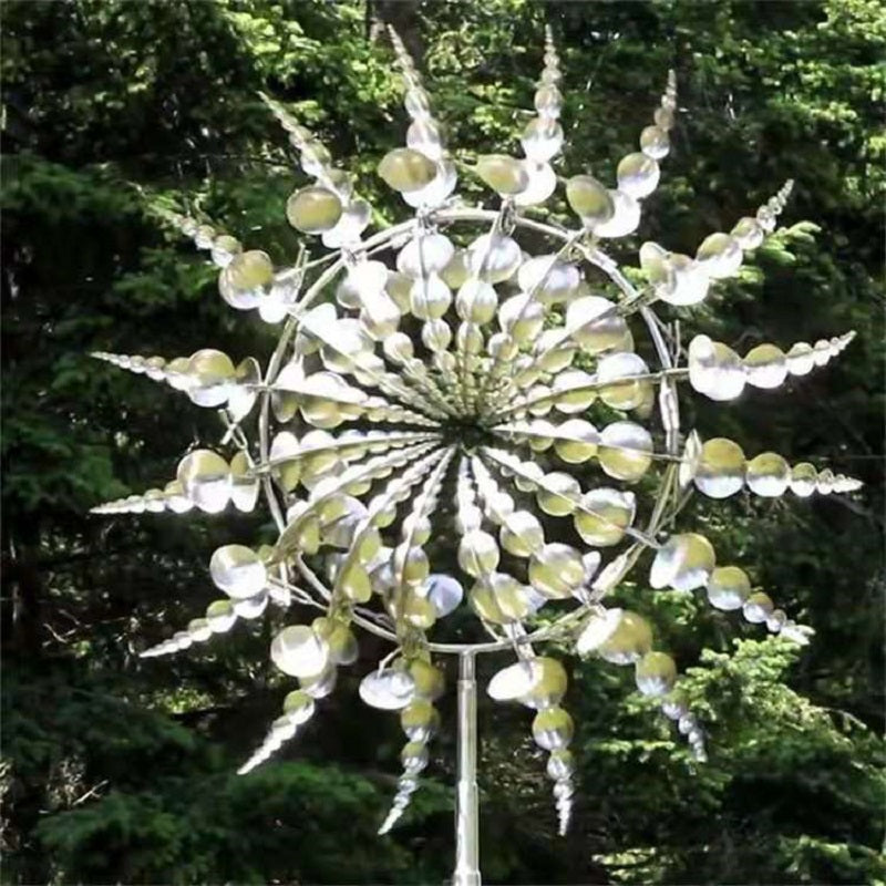 Avtoit Metal Wind Spinner for Garden