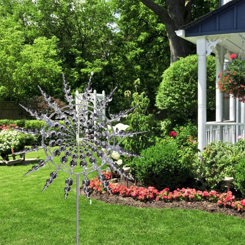 Avtoit Metal Wind Spinner for Garden