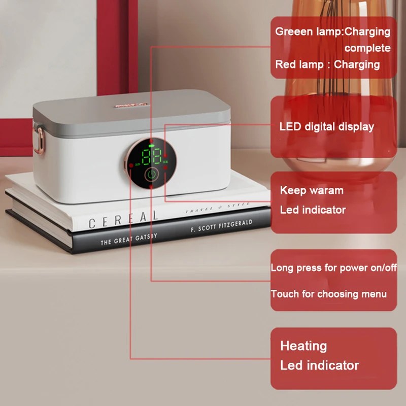 Avtoit | Wireless Electric Lunchbox - HeatBox