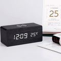 Avtoit | Wood Electric Alarm Clock with Wireless Charging Pad