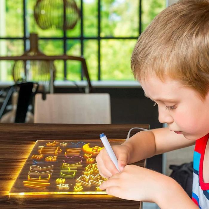 Avtoit | LED Notice Board with 7 Colors Pen