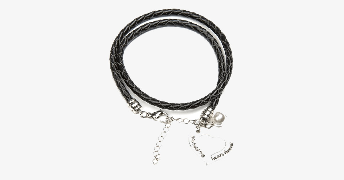 Avtoit | You Hold My Heart Forever Hand-Stamped Bracelet