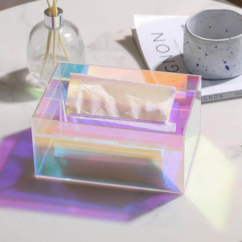 Avtoit | Iridescent Acrylic Tissue Box