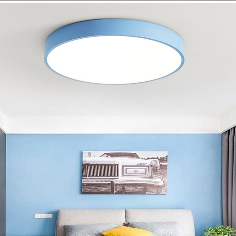 Avtoit | Wood Macaroon Circular Ceiling Light